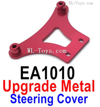 JLB Racing 11101 Upgrade Parts EA1010 Upgrade Metal steering cover.Red Color.